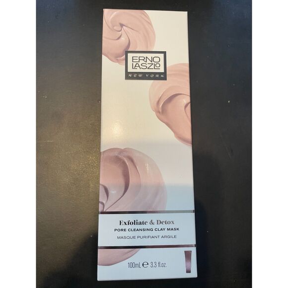 NEW - Erno Laszlo - Exfoliate & Detox Pore Cleansing Clay Mask - 3.3 fl oz - Picture 3 of 4